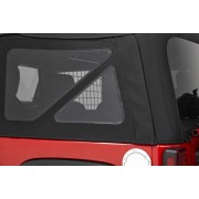 Capotage Supertop® NX TISSU SERGE BESTOP noir Jeep Wrangler JK 2007-2018 2 portes
