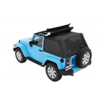 Capotage Bestop® trektop nx plus noir Jeep Wrangler JK 2 Portes 07-18