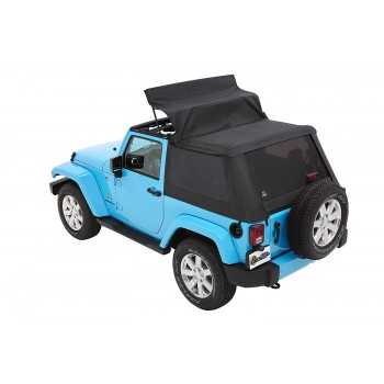 Capotage Bestop® trektop nx plus noir Jeep Wrangler JK 2 Portes 07-18