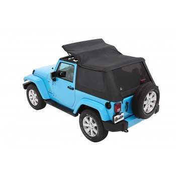 Capotage Bestop® trektop nx plus noir Jeep Wrangler JK 2 Portes 07-18