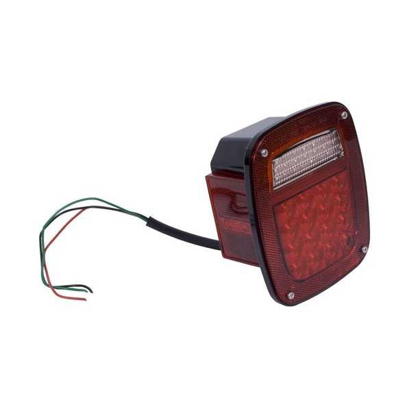 Feu arrière gauche a leds Jeep CJ-YJ-TJ 1976-2006