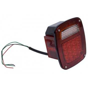 Feu arrière gauche a leds Jeep CJ-YJ-TJ 1976-2006