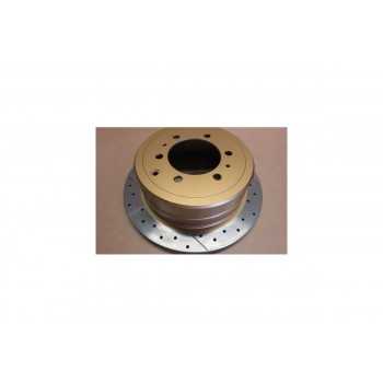 Disque de frein avant DBA Rainuré Mitsubishi 3l2 DID 2000+