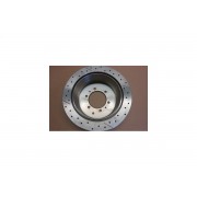 Disque de frein avant DBA Rainuré Mitsubishi 3l2 DID 2000+
