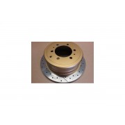 Disque de frein avant DBA Rainuré Mitsubishi 3l2 DID 2000+