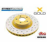 Disque de frein avant DBA Rainuré Mitsubishi 3l2 DID 2000+