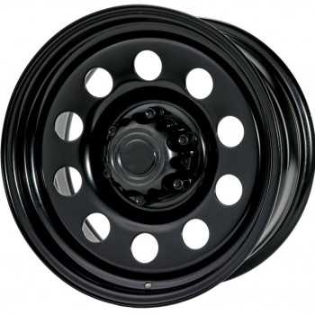 Jante acier modular II noire 8X17 Toyota-Nissan-Mitsubishi-Ford 6 trous 139,7 déport -10