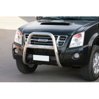 Big bar 63 mm inox Isuzu D-Max 2007-2012