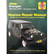 Revue automobile HAYNES Jeep Wrangler (1987-2017) 4 Cyl & 6 Cyl