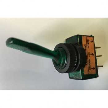 INTERRUPTEUR LUMINEUX VERT 12 V