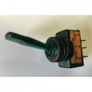 INTERRUPTEUR LUMINEUX VERT 12 V