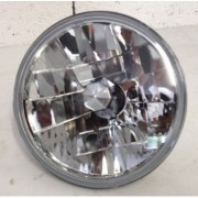 Optique de phare rond lisse H4 sans veilleuse Toyota-Nissan-Land Rover-Mitsubishi