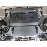 Blindage moteur aluminium Mitsubishi Pajero did 3L2 2000-2007