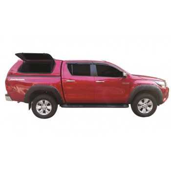Hard top SLINE SV Toyota Hilux Extra cab 2016+ Vitres papillons non peint