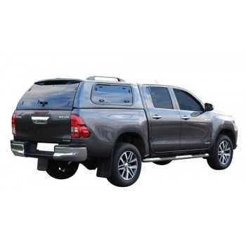 Hard top SLINE SV Toyota Hilux Extra cab 2016+ Vitres papillons non peint