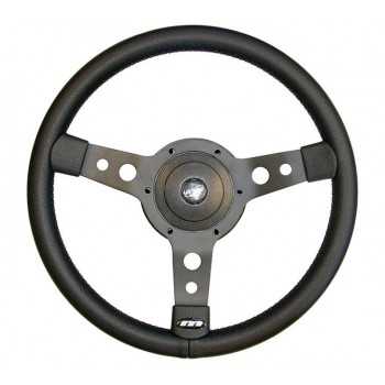 Volant vinyl noir diamètre 36 cm Spécial LAND ROVER
