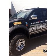 Elargisseurs d'ailes Mitsubishi L200 ML - 2006-2015 75 mm large