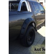 Elargisseurs d'ailes Mitsubishi L200 ML - 2006-2015 75 mm large