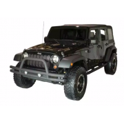 Pare chocs avant noir Jeep Wrangler JK 2007-2018
