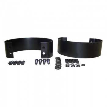 Demi pare chocs arrière bumperette noire jeep CJ & Wrangler 1976-1995