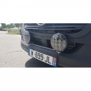 Feu de route homologué 12 LEDS 18cm 60W SpotBeam /5400 Lm