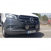 Feu de route homologué 12 LEDS 18cm 60W SpotBeam /5400 Lm