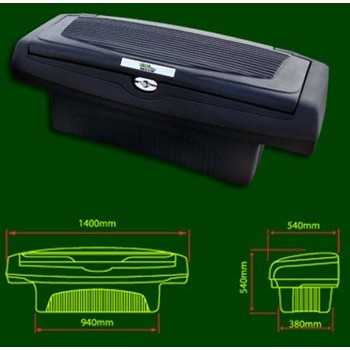 Coffre de benne 200 Litres L1400 mm x l 540  mm x H 540 mm