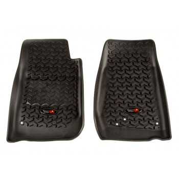 Paire de tapis de sol tout-terrain noir