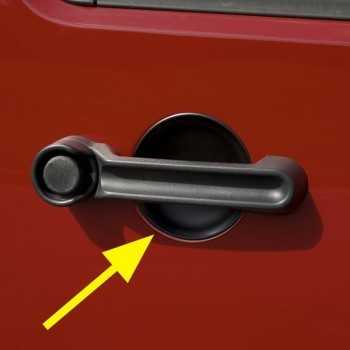 Protection d'intérieur de poignée de porte Jeep Wrangler JK 2007-2018 4 portes