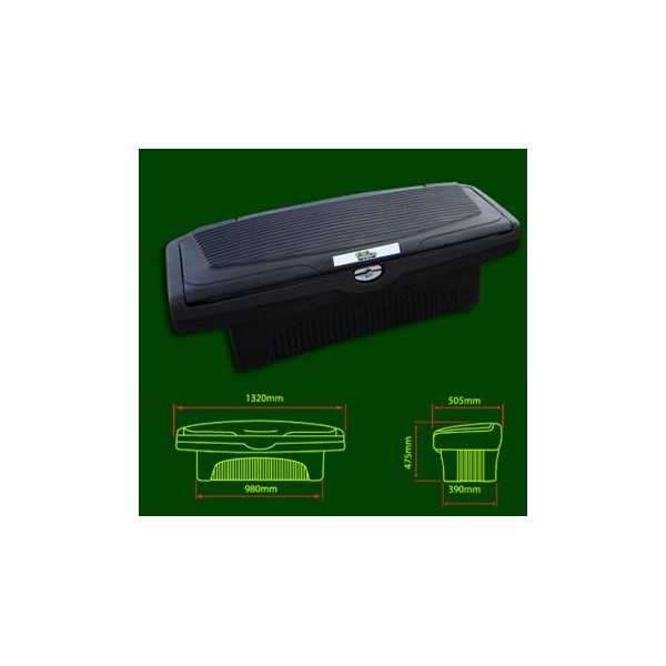 COFFRE POUR BENNE 140 L DE PICK-UP L 1320 mm x l 505 mm x H 475 mm