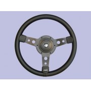 Volant vinyl noir diamètre 38 CM Spécial Land Rover