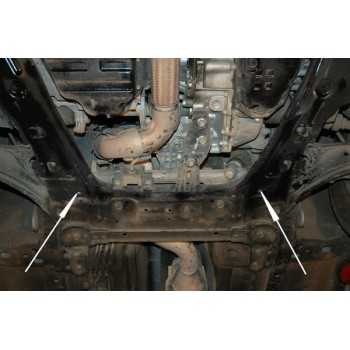 Blindage moteur aluminium Nissan X-Trail T31 10/2007-2014
