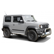 Big bar 76 mm inox Suzuki Jimny 07/2018-
