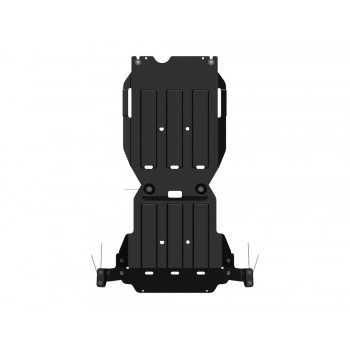 Blindage bv+bt aluminium Isuzu D-Max 07/2012-2020