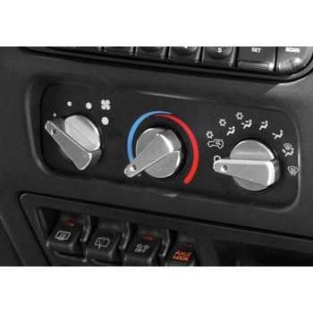 BOUTON DE CLIMATISATION JEEP WRANGLER 99-06 BLEU