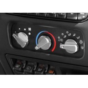 BOUTON DE CLIMATISATION JEEP WRANGLER 99-06 ROUGE