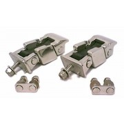 Attache capot inox Jeep Wrangler TJ 1997 à 2006