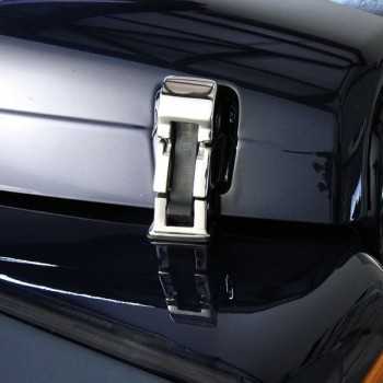 Attache capot inox Jeep Wrangler TJ 1997 à 2006