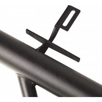 Marche pieds noir ovales Jeep Wrangler JL 2 portes 2007-2018