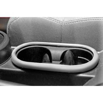 GARNITURE DE REPOSE GOBELET ARGENT JEEP WRANGLER 07-10