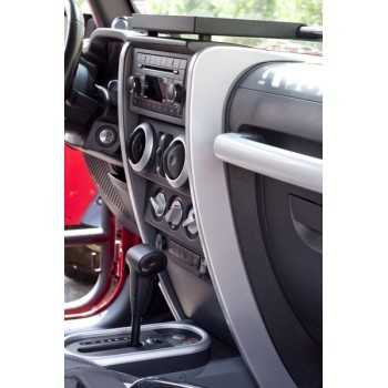 GARNITURE TABLEAU DE BORD ARGENT JEEP WRANGLER 07-10