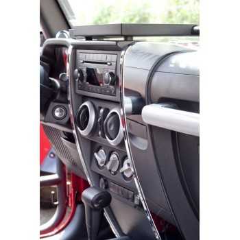 Garniture chrome tableau de bord Jeep Wrangler JK 2007-2010