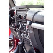 Garniture chrome tableau de bord Jeep Wrangler JK 2007-2010