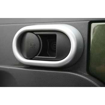 GARNITURE ARGENT DE POIGNET DE PORTE JEEP WRANGLER 07-10 JEEP