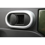 GARNITURE ARGENT DE POIGNET DE PORTE JEEP WRANGLER 07-10 JEEP