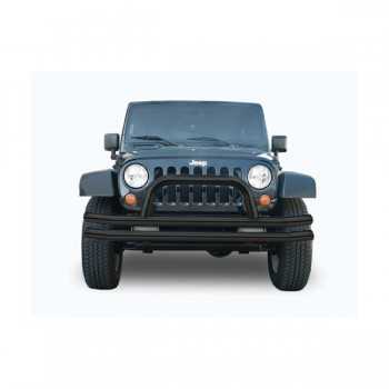 Pare chocs avant noir Jeep Wrangler JK 2007-2018