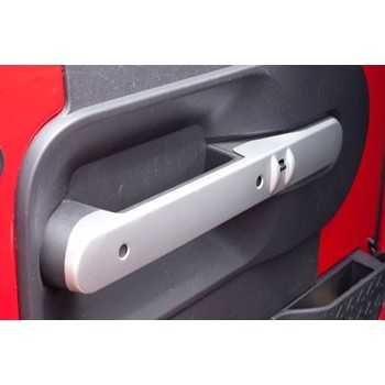 BARRE DE MAINTIEN DE PORTE ARGENT JEEP WRANGLER 07-10