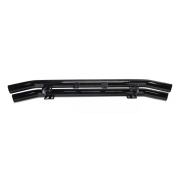 Pare chocs avant noir Jeep Wrangler 1976-2006