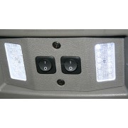 Console de toit Isuzu D-Max 2003-07/2012 4 portes