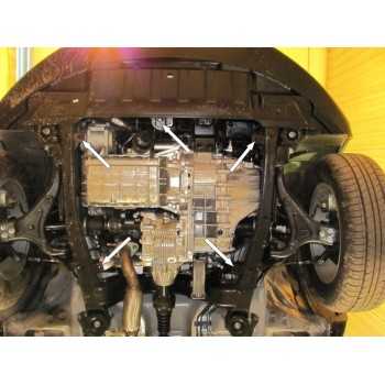 Blindage moteur acier Ssangyong Korando 2011-